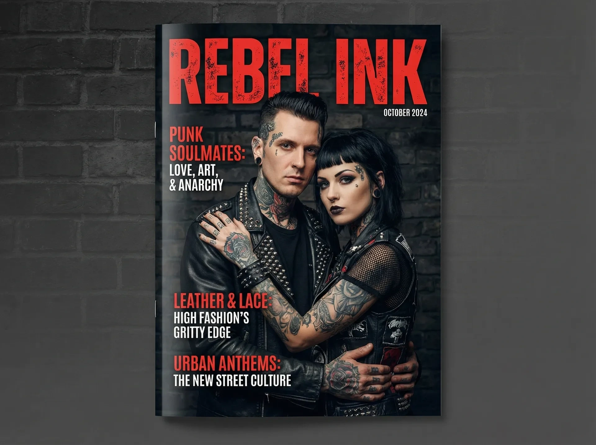 昆廷夫夫 杂志封面